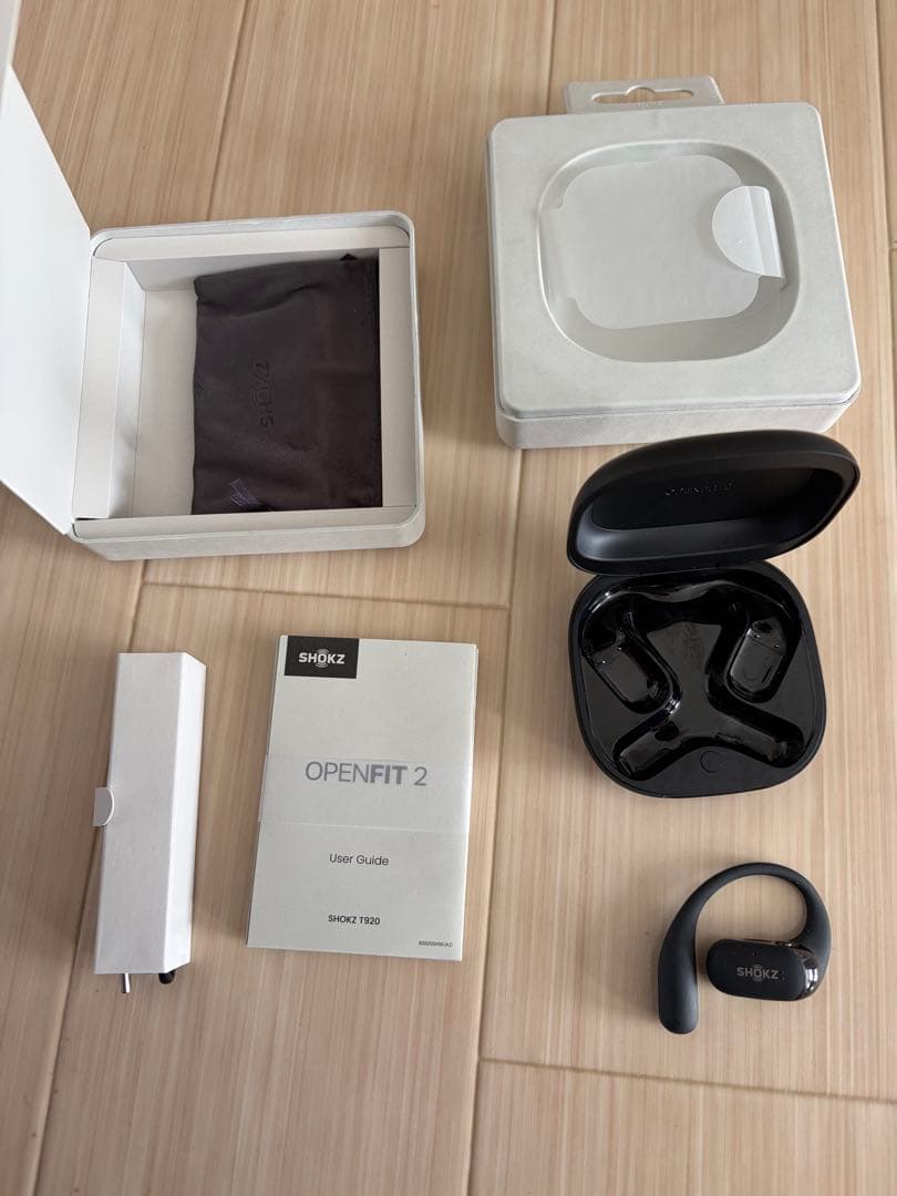 Shokz OPENFIT 2 充電ケースと右耳のみ