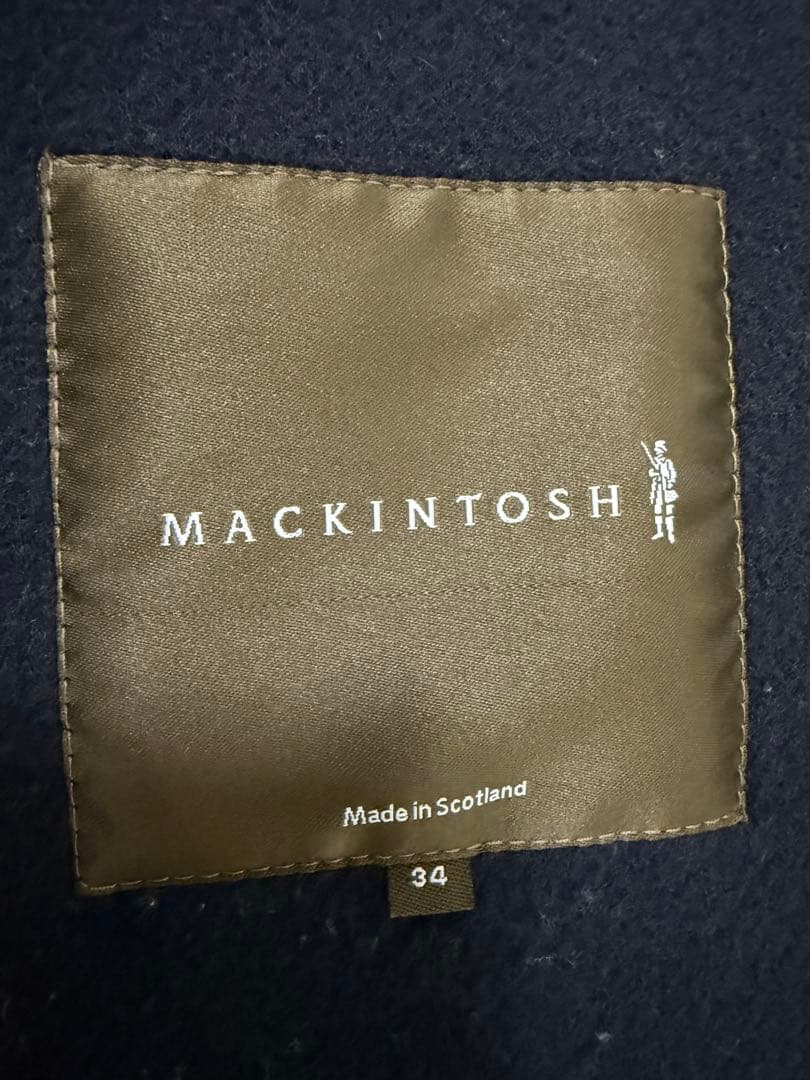 MACKINTOSH マッキントッシュ　ケープ　ポンチョ　コート　ネイビー