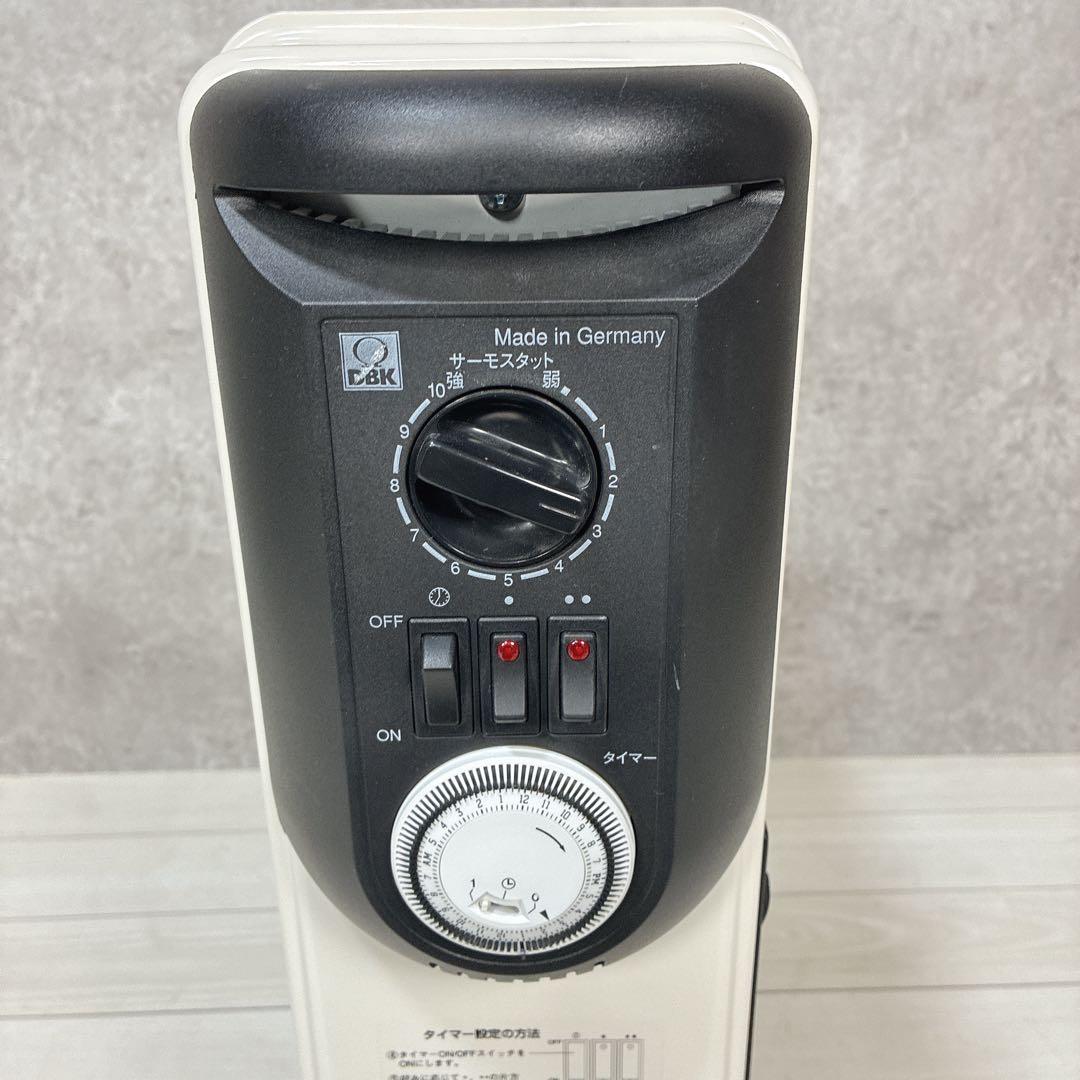 DBK オイルヒーター HEZ13/10J ドイツ製 1300W タイマー付