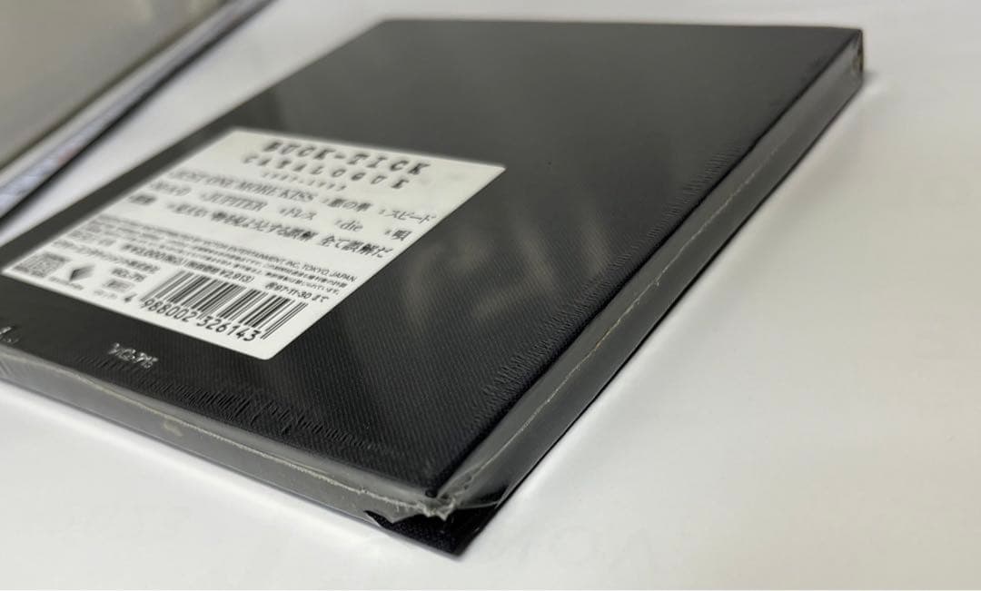 バクチクBUCK-TI CK カタログ　ベスト　初回ステッカー封入　CD