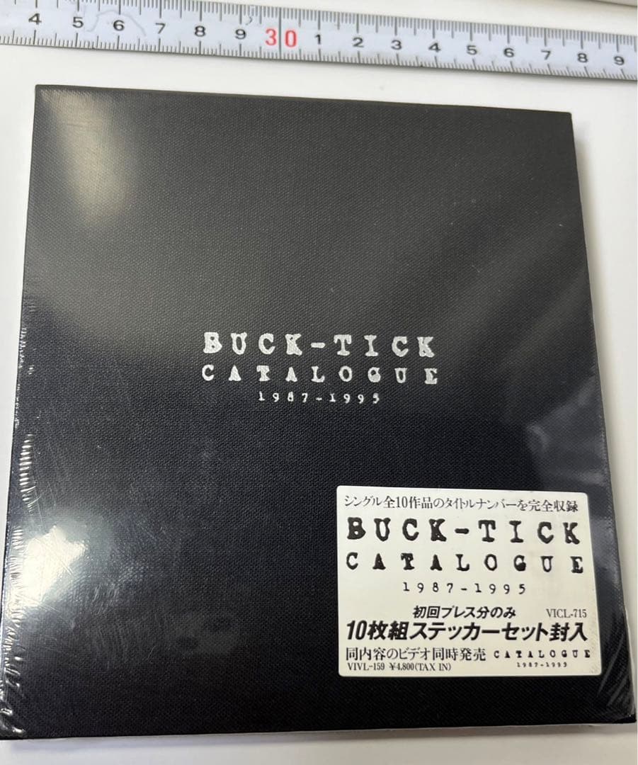 バクチクBUCK-TI CK カタログ　ベスト　初回ステッカー封入　CD
