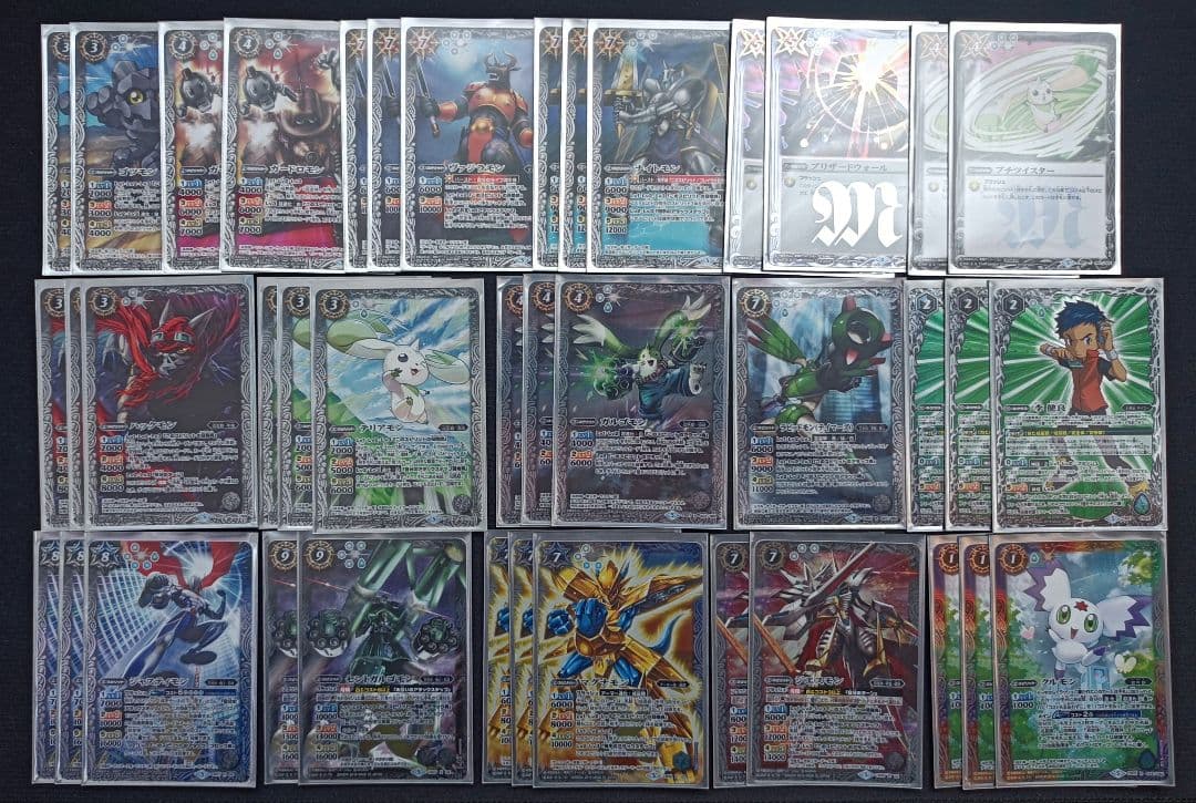 ウ*マ様 バトスピ　デジモンまとめ　デッキ3つ　　SECRET・パラレルあり