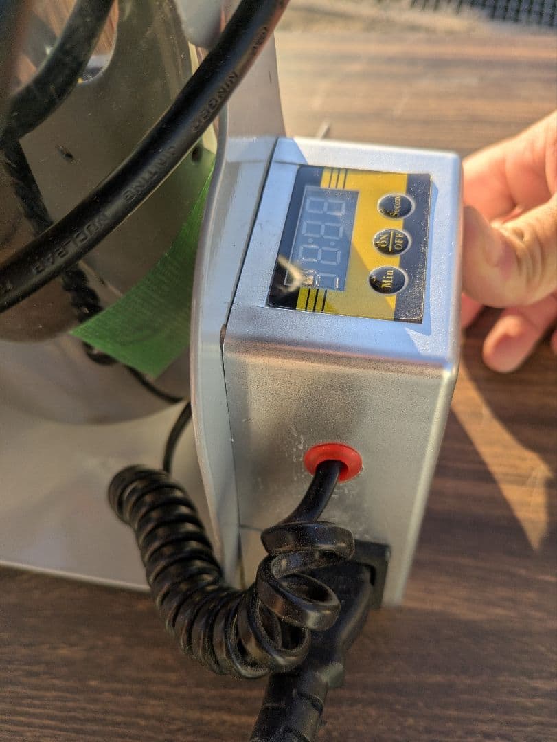 CGOLDENWALL 2500g粉末ミルLED表示 電動微粉砕機業務用