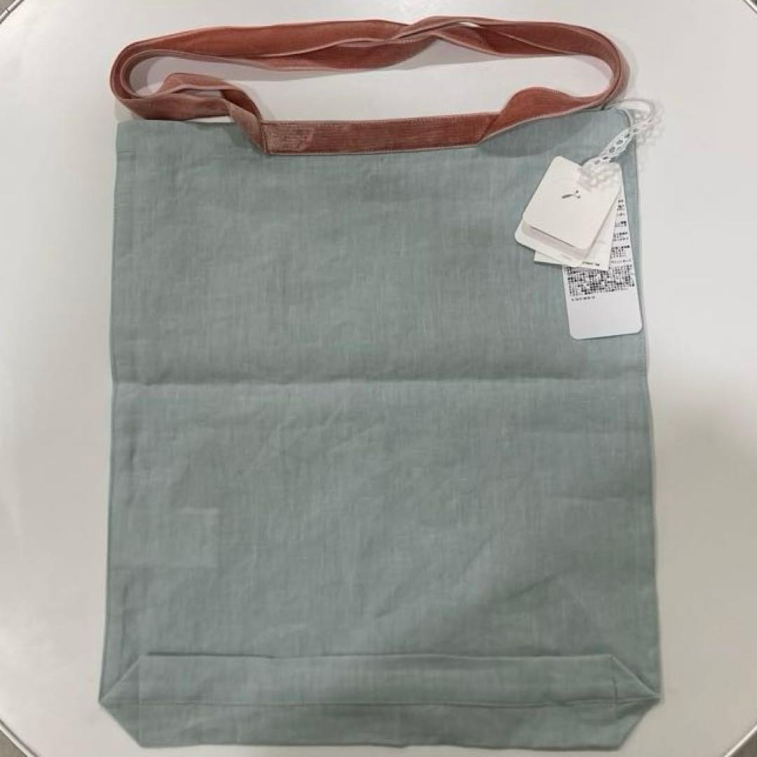 希少新品mina perhonen 30周年ukka ライトブルー トートバッグ