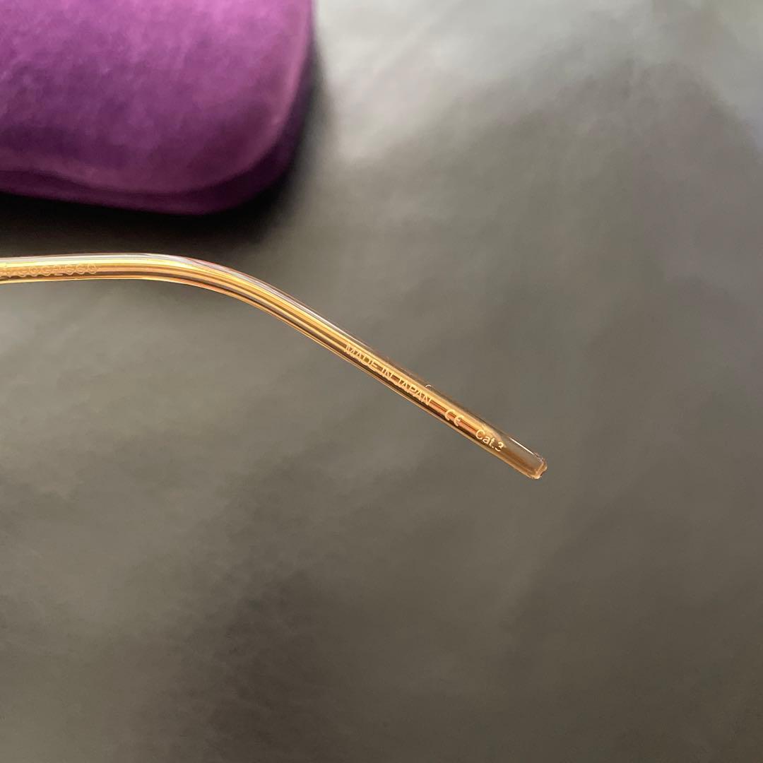 GUCCI ブラウン・トートイズ サングラス