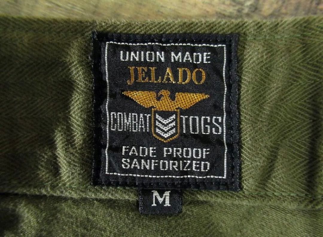 JELADO ジェラード　ベイカー パンツ オリーブ M