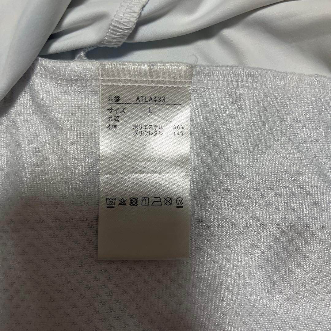 アドミラル　テニスウェア　セットアップ　ホワイト（レディースL）