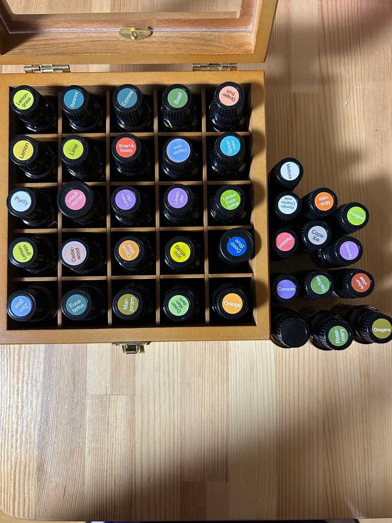doTERRA 精油42本➕木箱セット