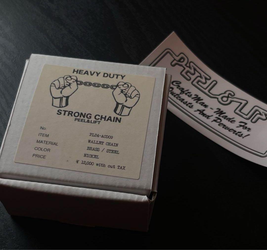 PEEL&LIFT ピールアンドリフト ウォレットチェーン 藤原ヒロシ着用