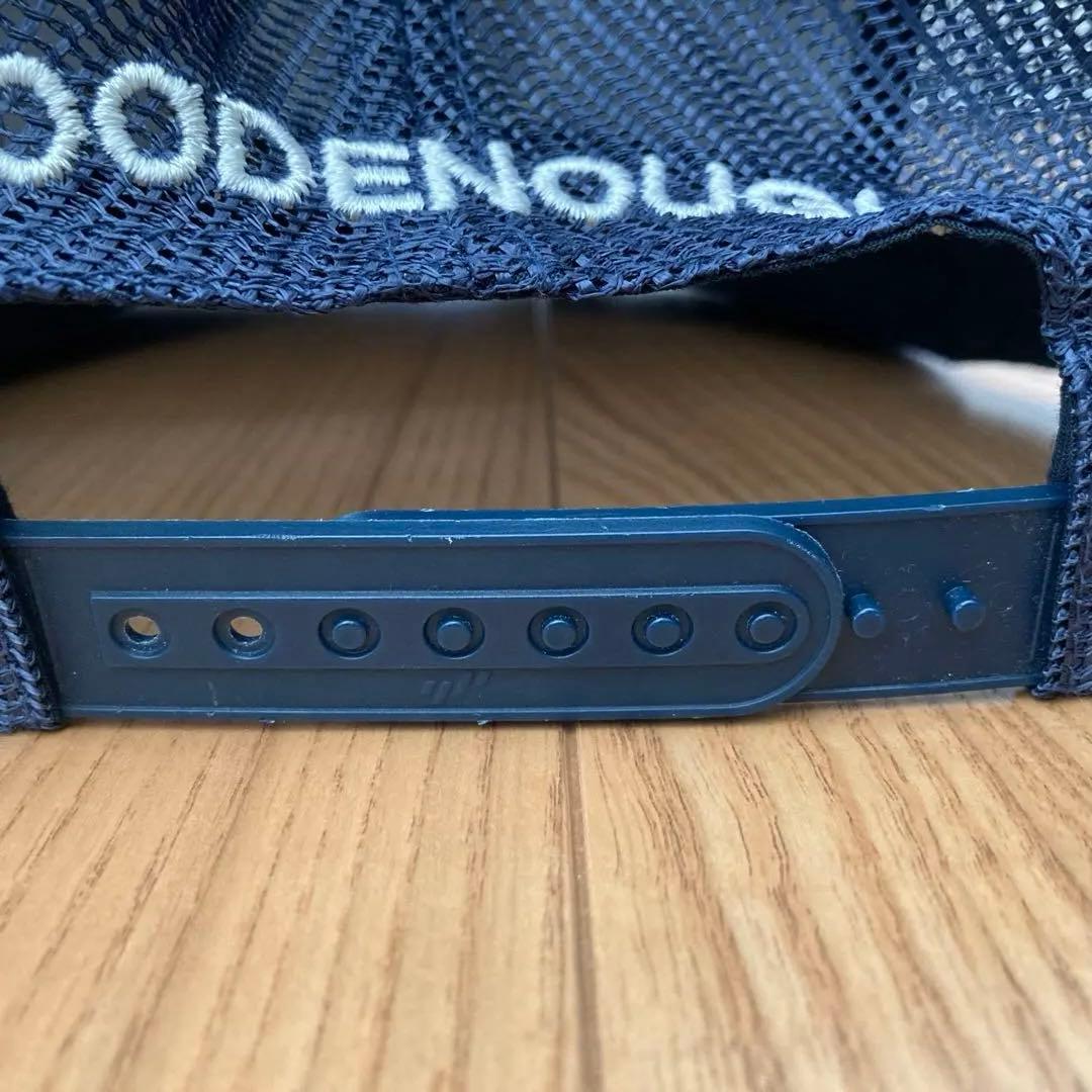 GOOD ENOUGH グッドイナフ ロゴ メッシュキャップ ブルー