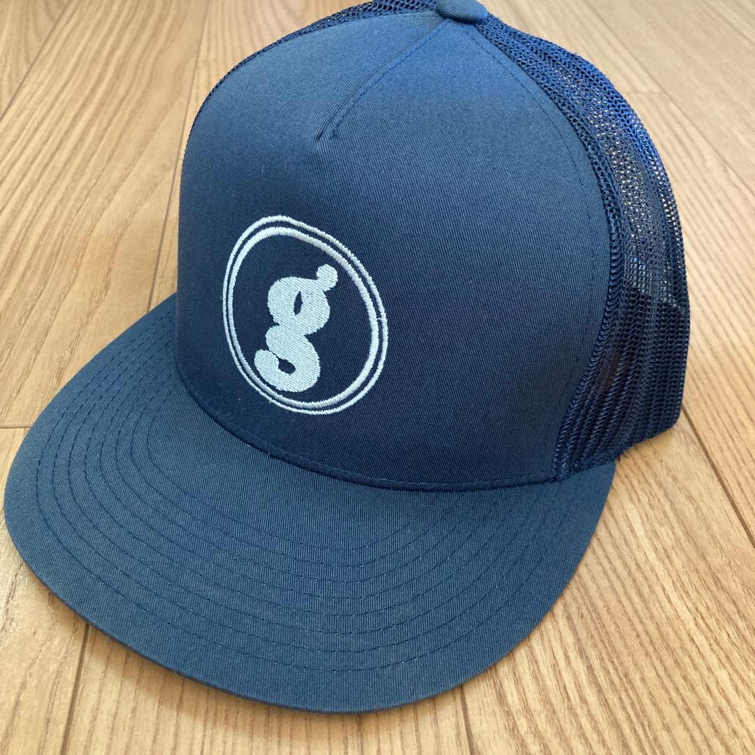 GOOD ENOUGH グッドイナフ ロゴ メッシュキャップ ブルー