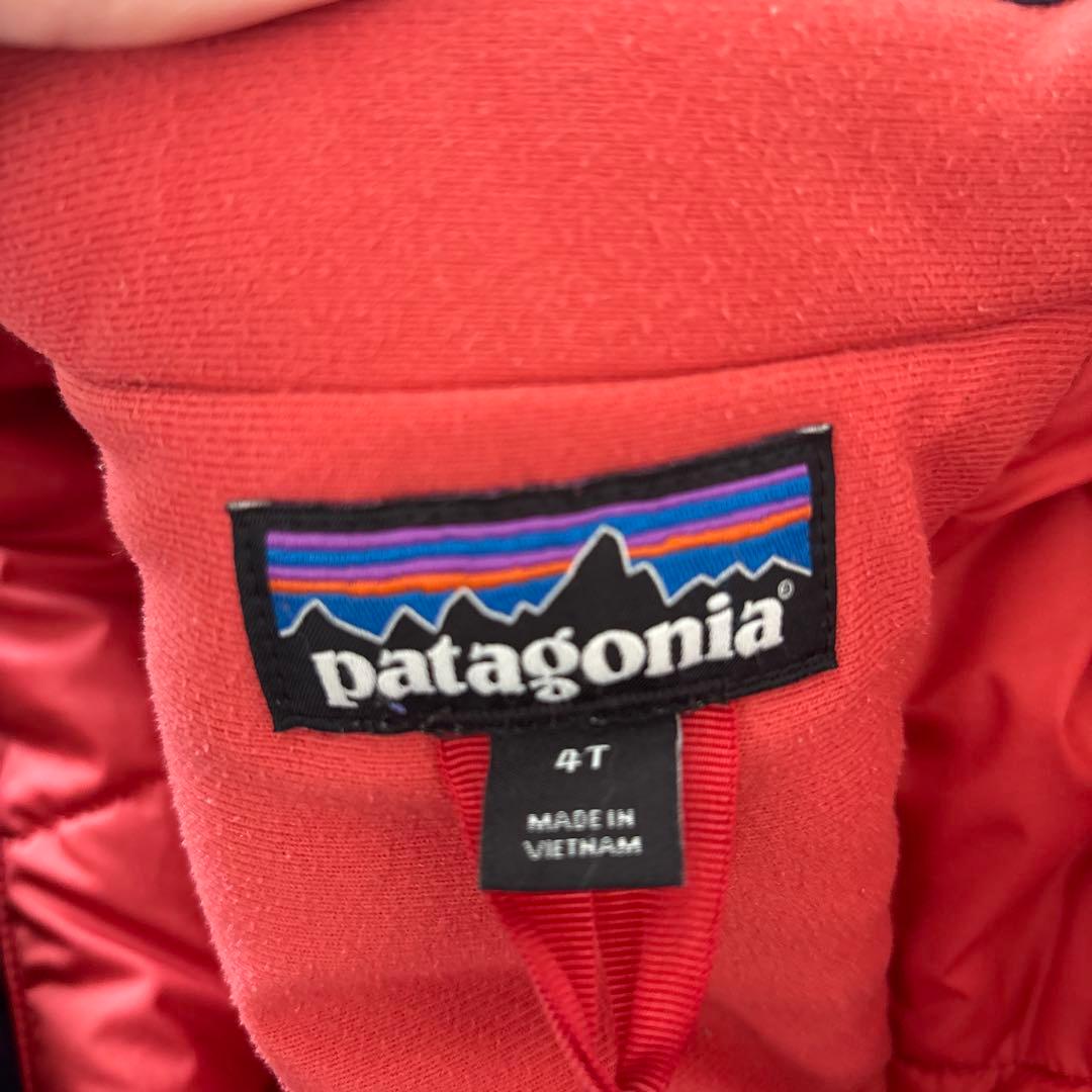 パタゴニア　Patagoniaスノージャンプスーツ110&帽子