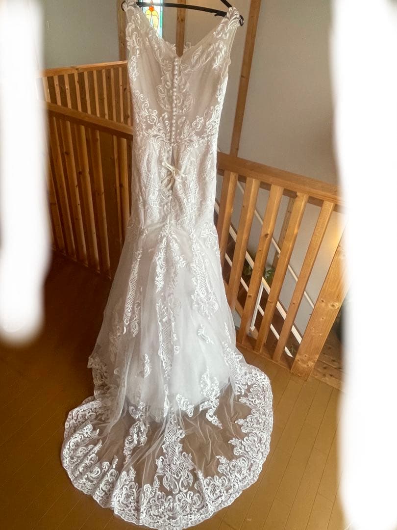 マーメイドウェディングドレス　セミオーダー　お値下げしました‼️