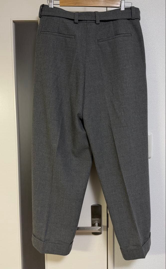 【定価27万】 JIL SANDER 25aw ウールキャンバス　スラックス