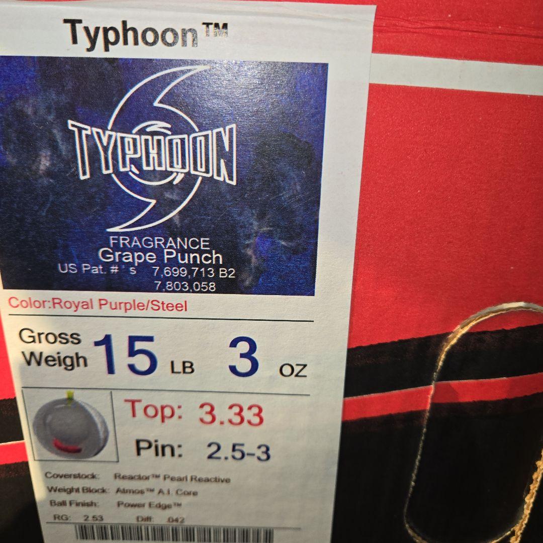 ストーム　タイフーン　15ポンド3オンス　新品