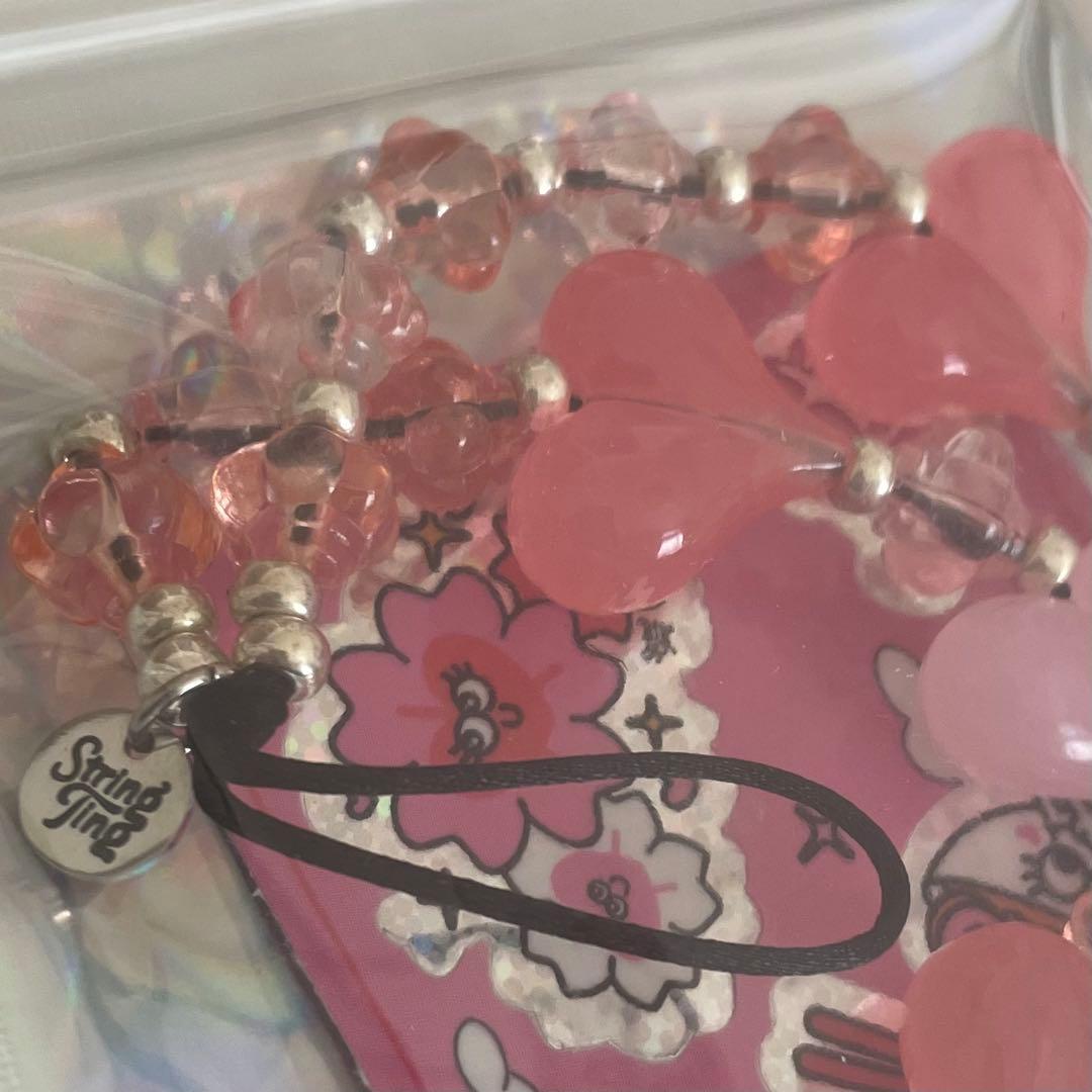 【正規品】ストリングティング チェリー ブロッサム　ピンク ハート