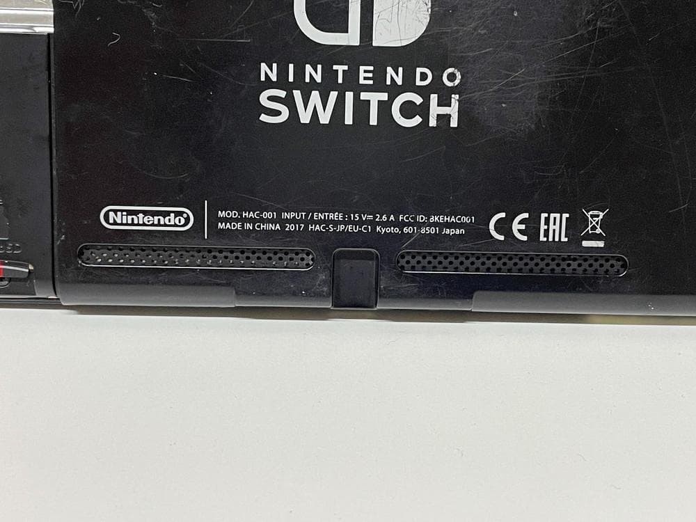 ◆Nintendo Switch任天堂スイッチ 赤青本体プロコン付き　08198