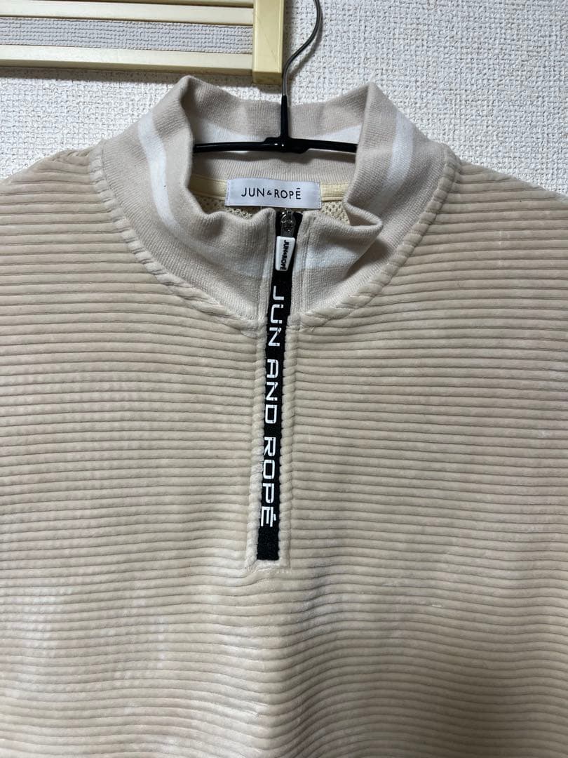 お値下！ジュンロペ JUN&ROPÉ ソフトコーデュロイ 長袖 プルオーバー
