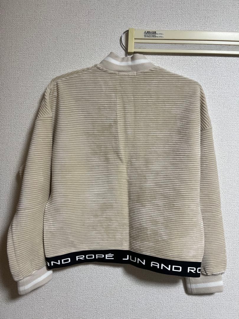 お値下！ジュンロペ JUN&ROPÉ ソフトコーデュロイ 長袖 プルオーバー