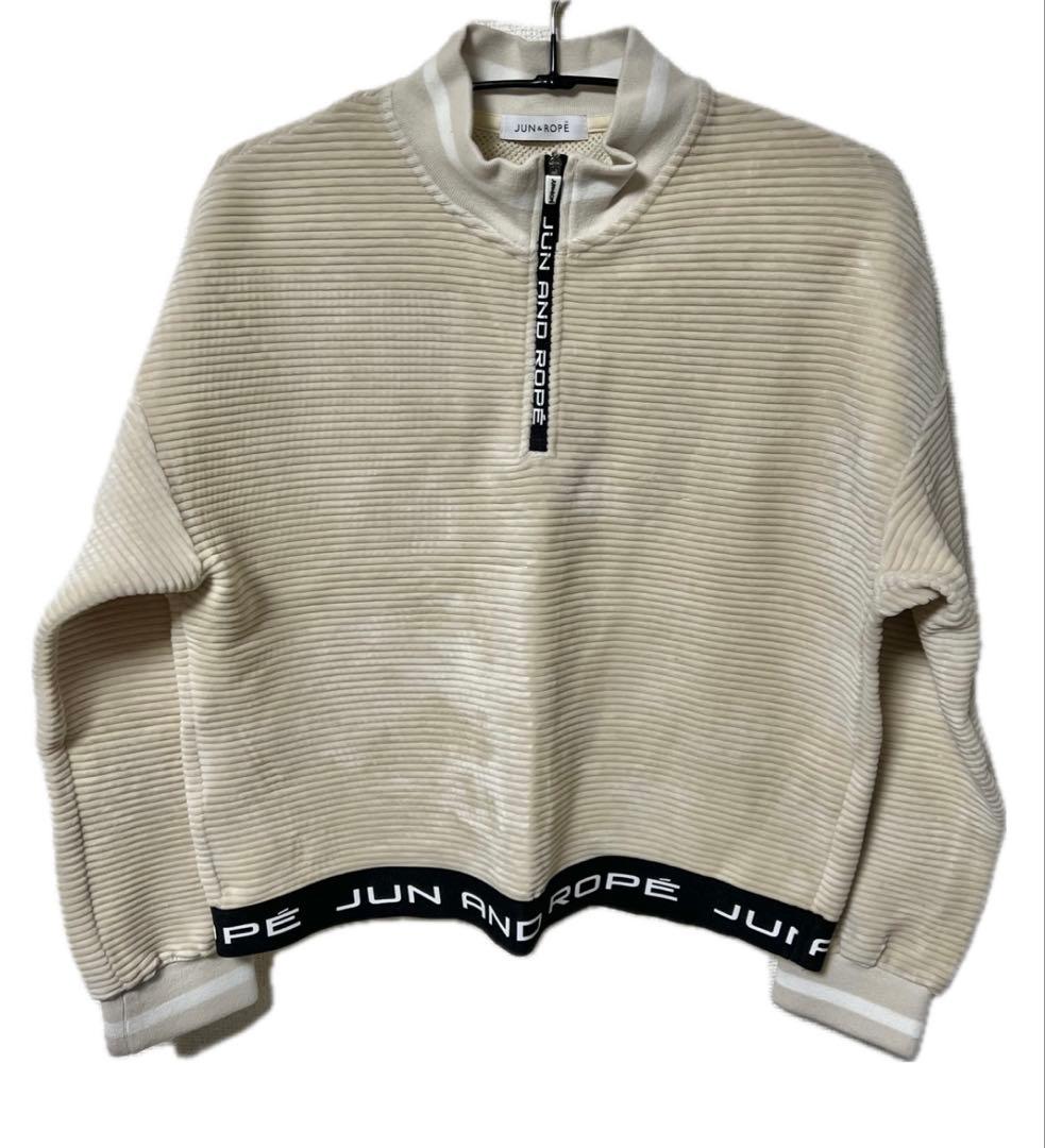 お値下！ジュンロペ JUN&ROPÉ ソフトコーデュロイ 長袖 プルオーバー