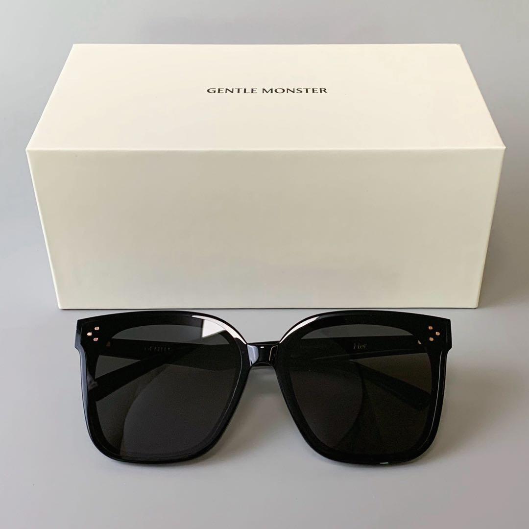 ジェントルモンスター HER ブラック サングラス