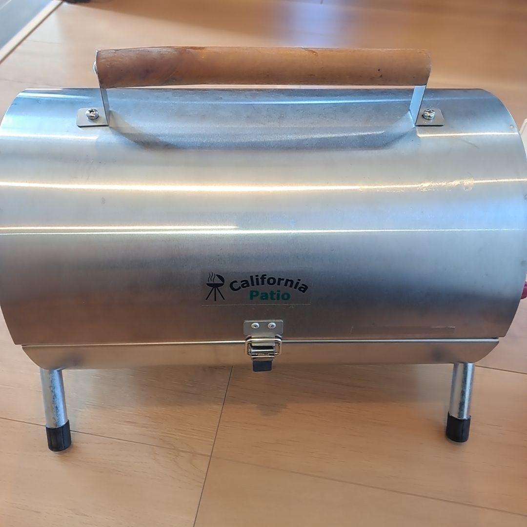 カリフォルニア パティオ 溶岩石 BBQグリル 遠赤外線 ボンベ式BBQコンロ