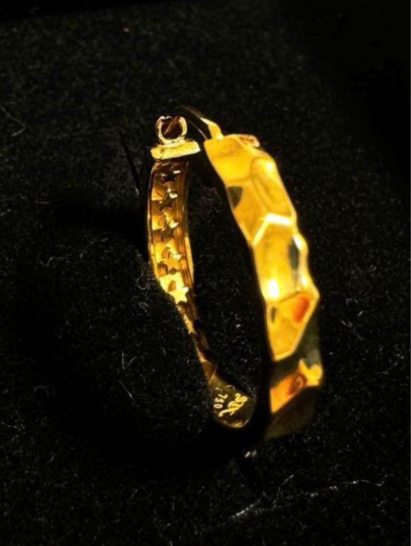 SJX ダイヤ k18 ピアス　2つ ジン