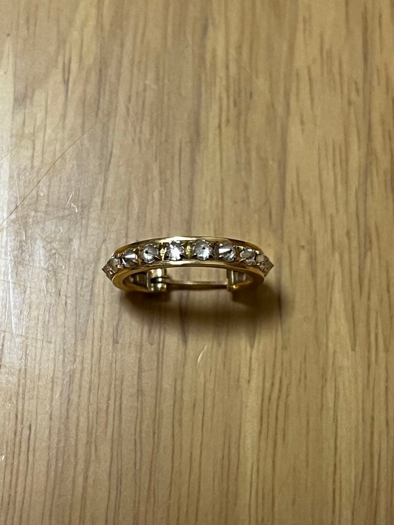 SJX ダイヤ k18 ピアス　2つ ジン