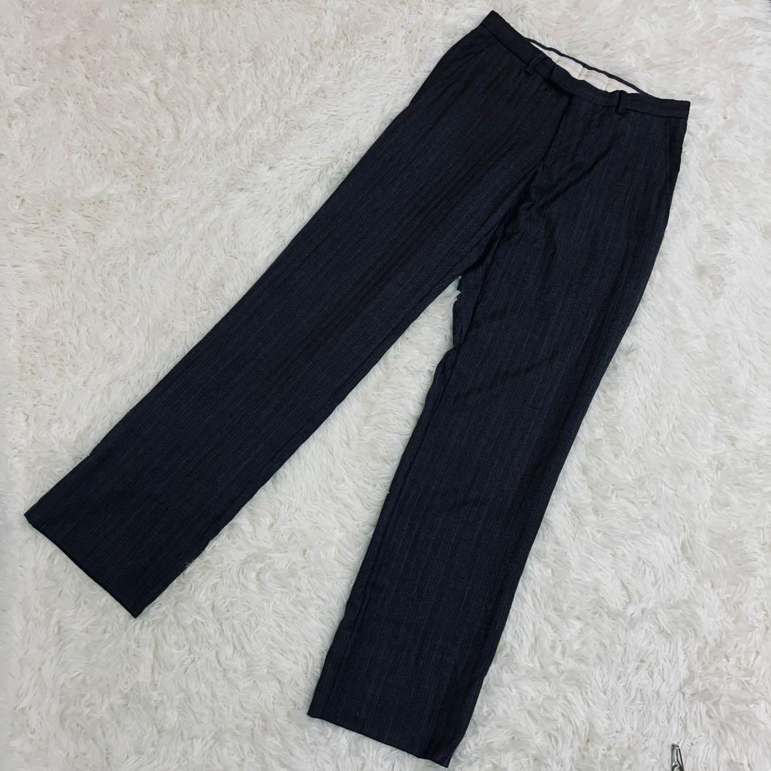 GUCCI スーツ セットアップ 44R グレー系ストライプ