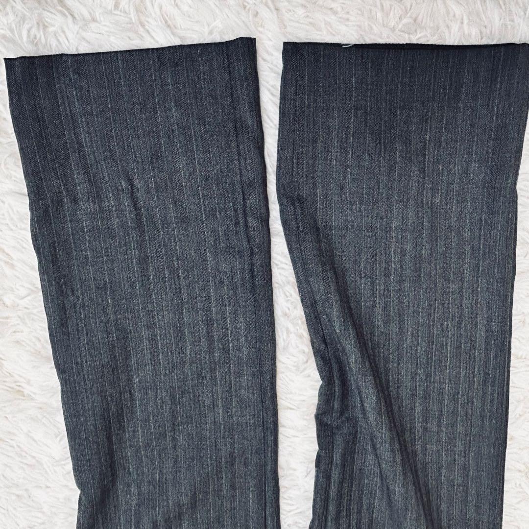 GUCCI スーツ セットアップ 44R グレー系ストライプ