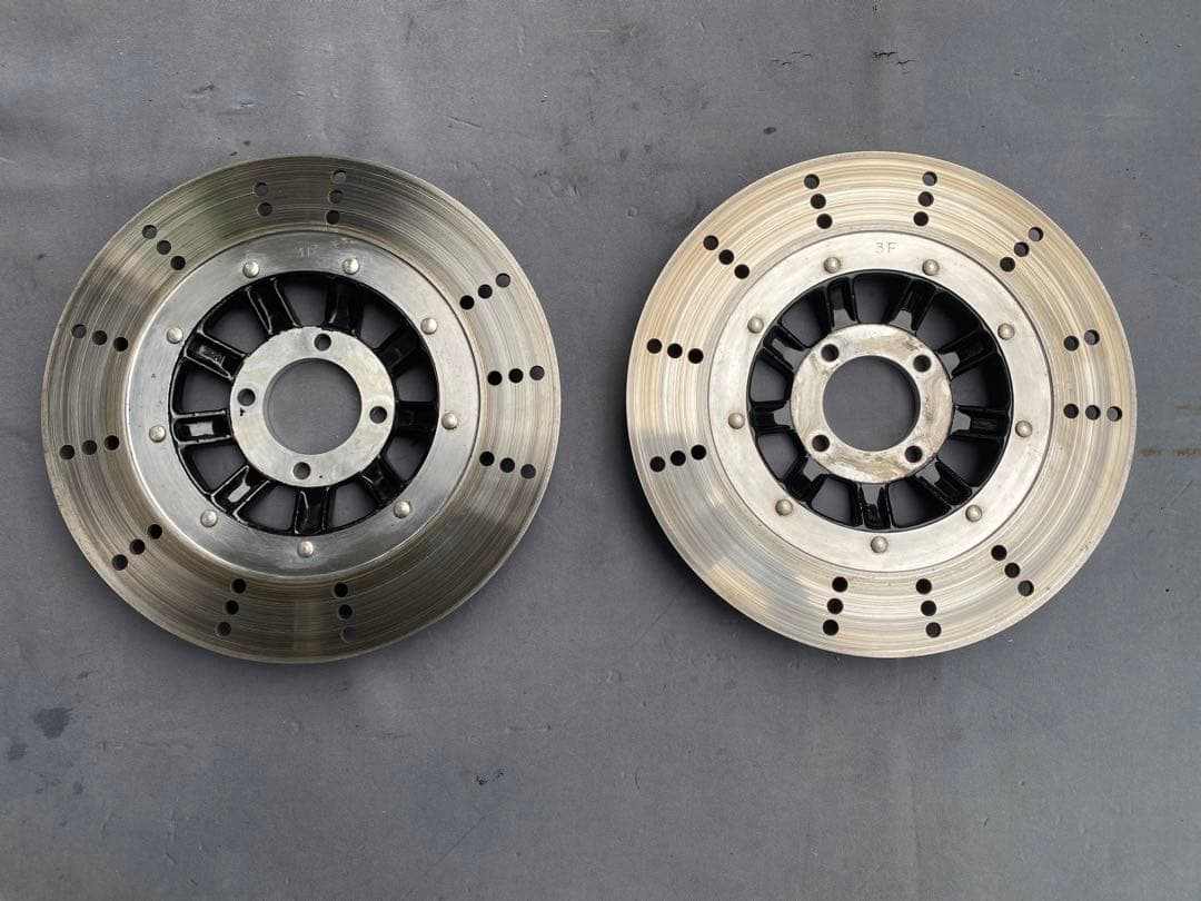 KZ系、MK2純正フロントブレーキローター4穴