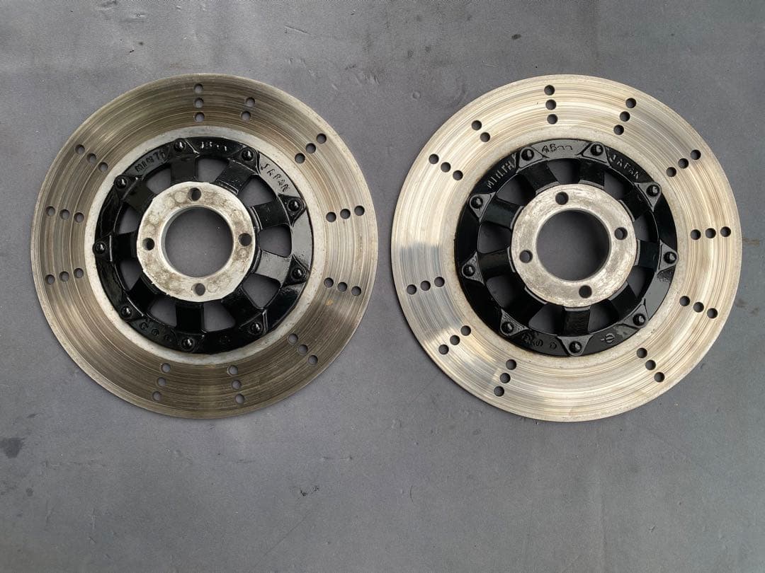 KZ系、MK2純正フロントブレーキローター4穴