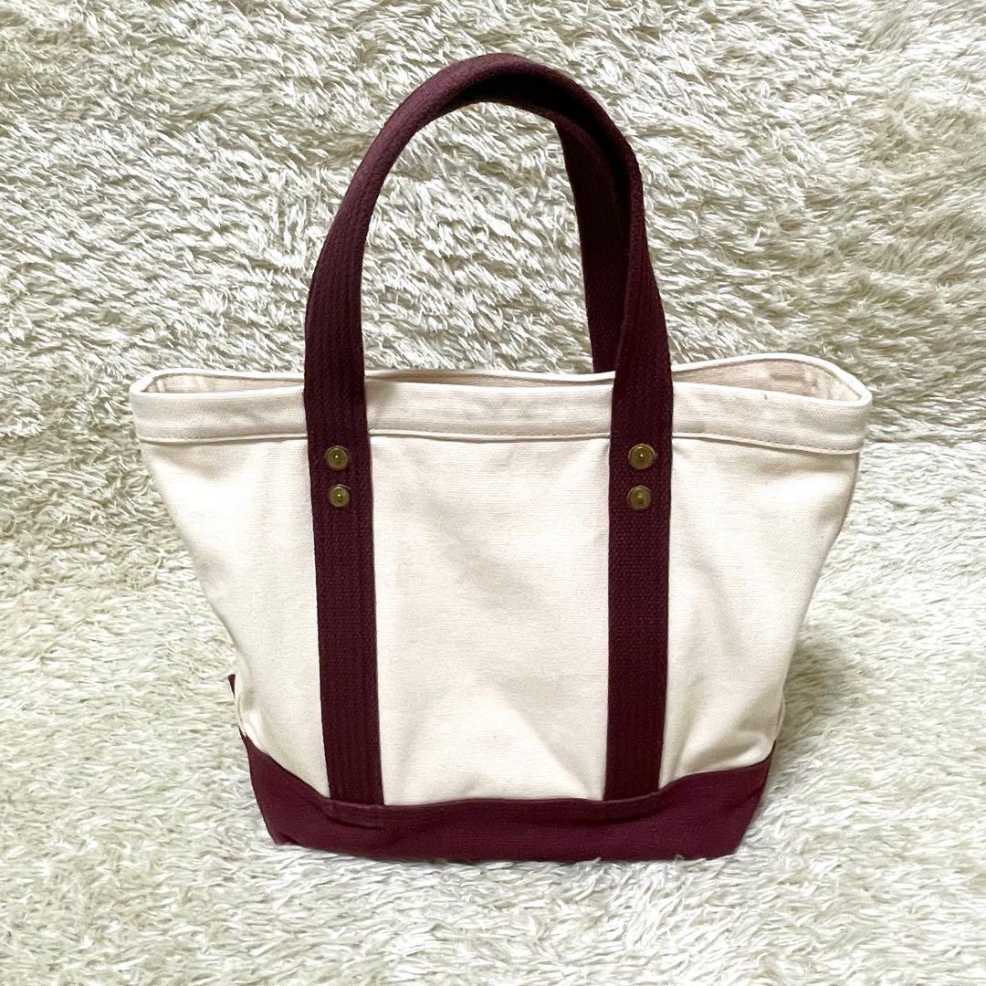 Polo by Ralph Lauren ボルドー　ポロベア　トートバッグ　ミニ