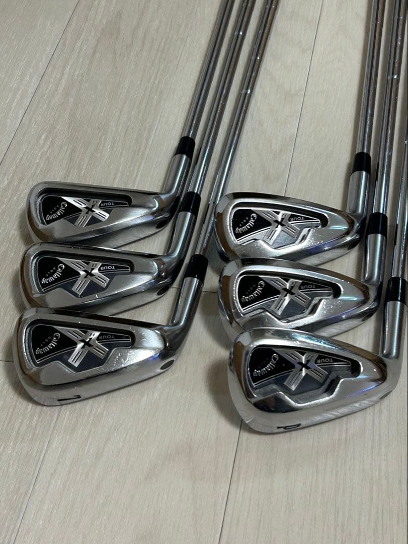 【レフティー】キャロウェイ X-TOUR FORGED アイアン 6本セット