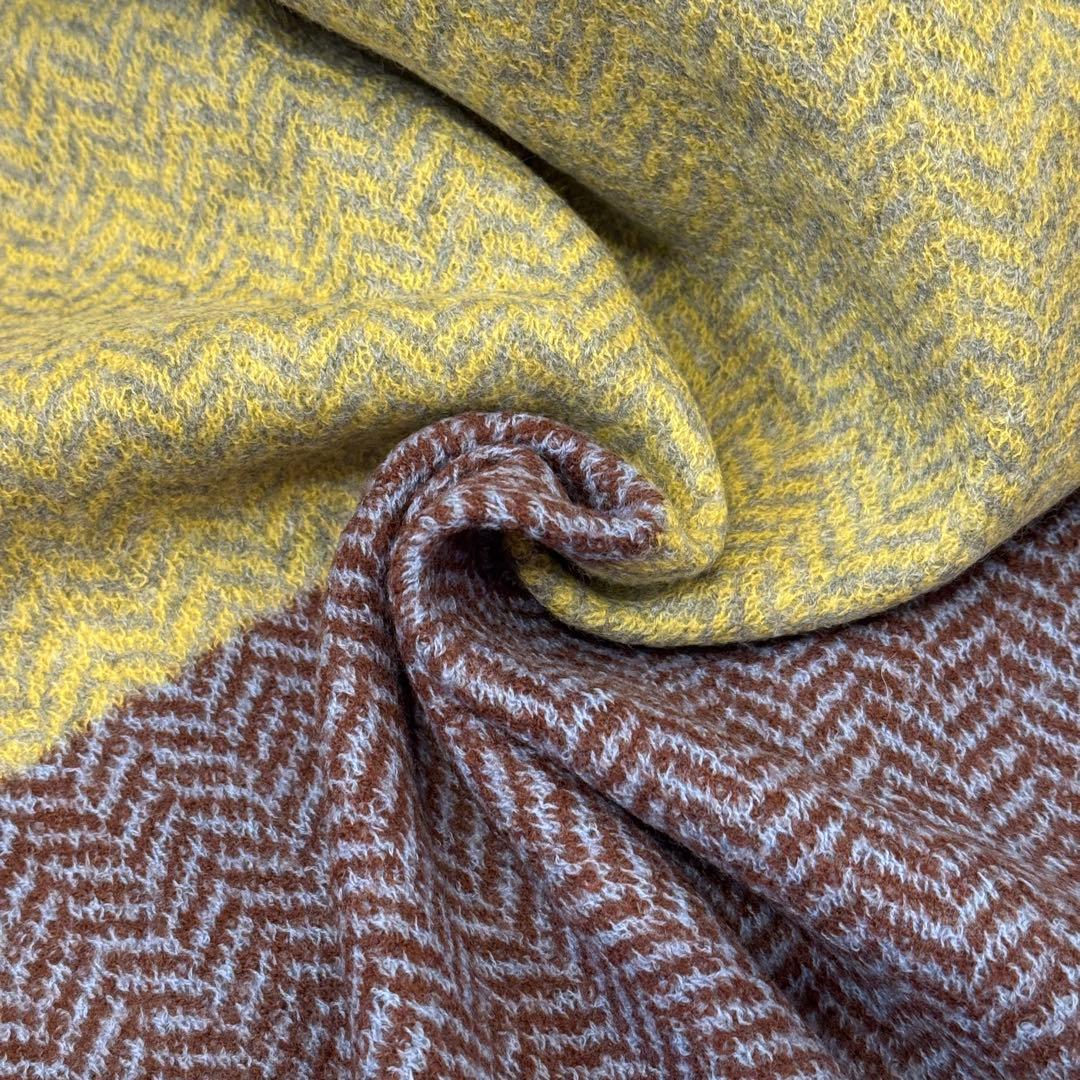 【未使用タグ付き】 45R 縮絨ウール マフラー (サイズ0)