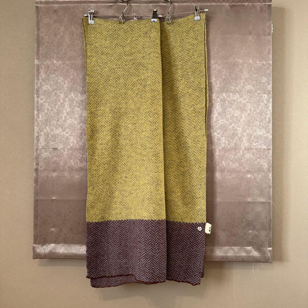 【未使用タグ付き】 45R 縮絨ウール マフラー (サイズ0)