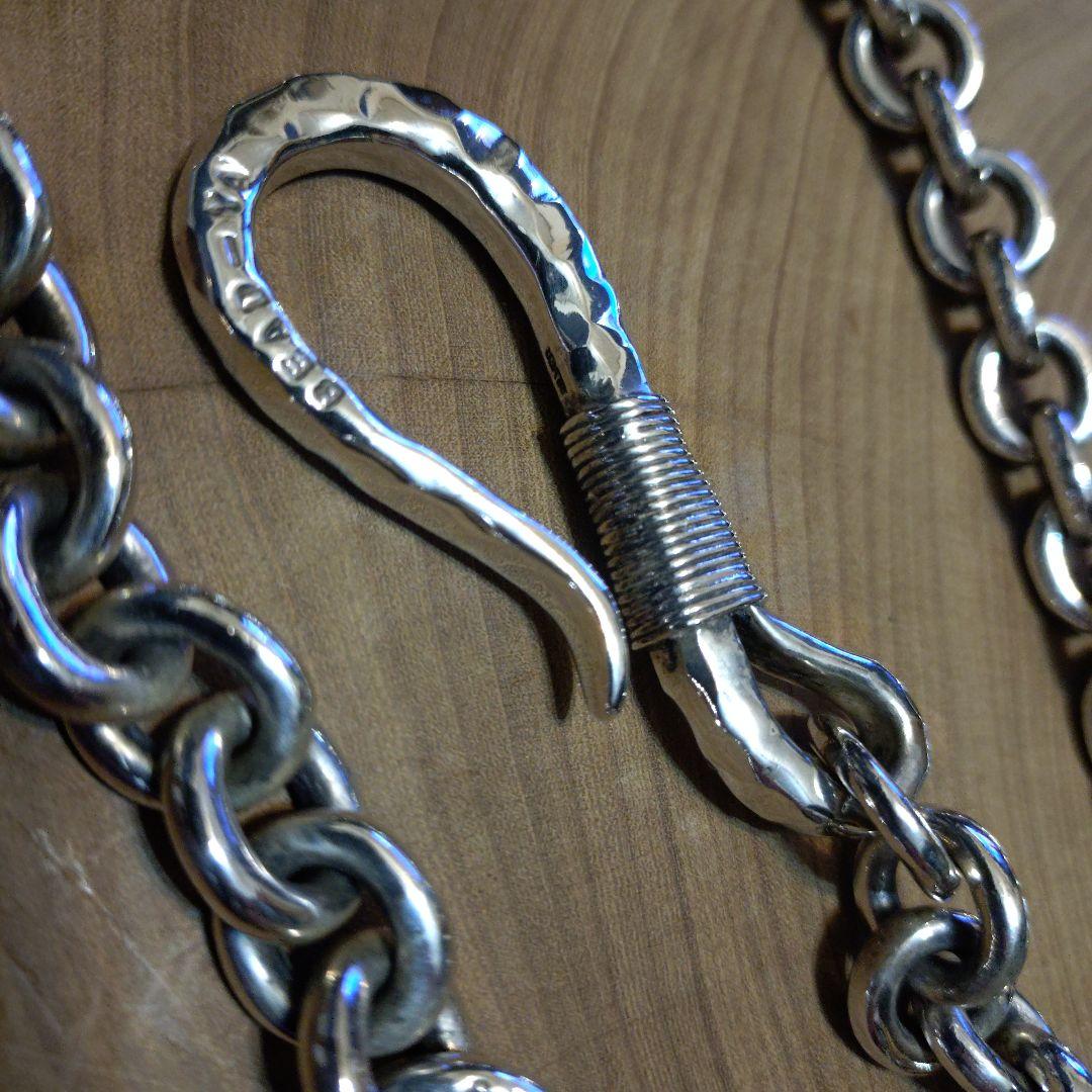 専用品　ビーズ屋公ちゃん　シルバーウォレットチェーン