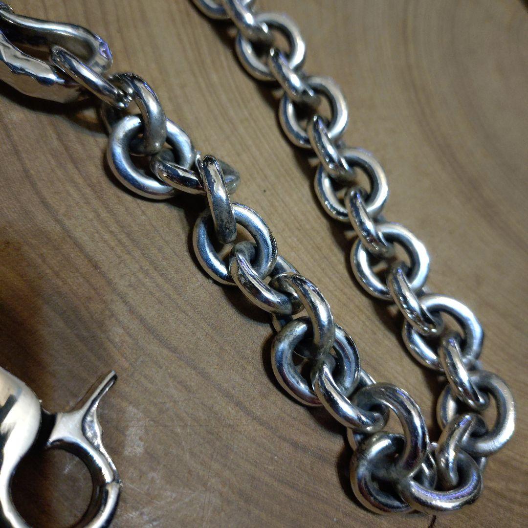 専用品　ビーズ屋公ちゃん　シルバーウォレットチェーン