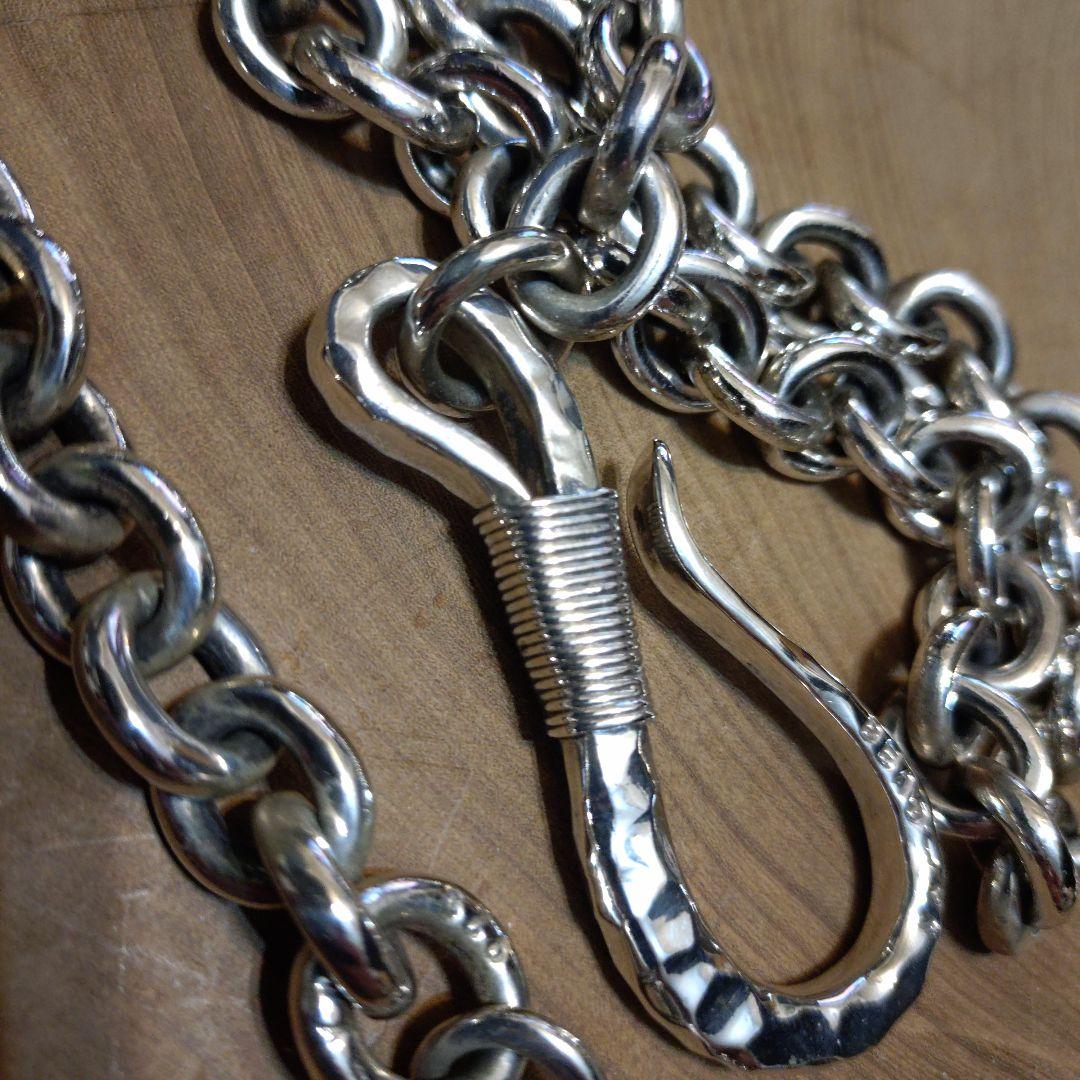 専用品　ビーズ屋公ちゃん　シルバーウォレットチェーン