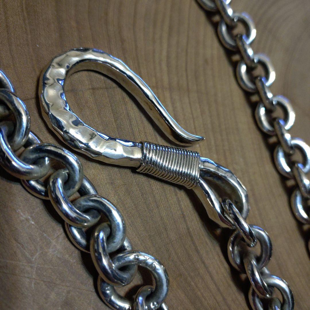 専用品　ビーズ屋公ちゃん　シルバーウォレットチェーン