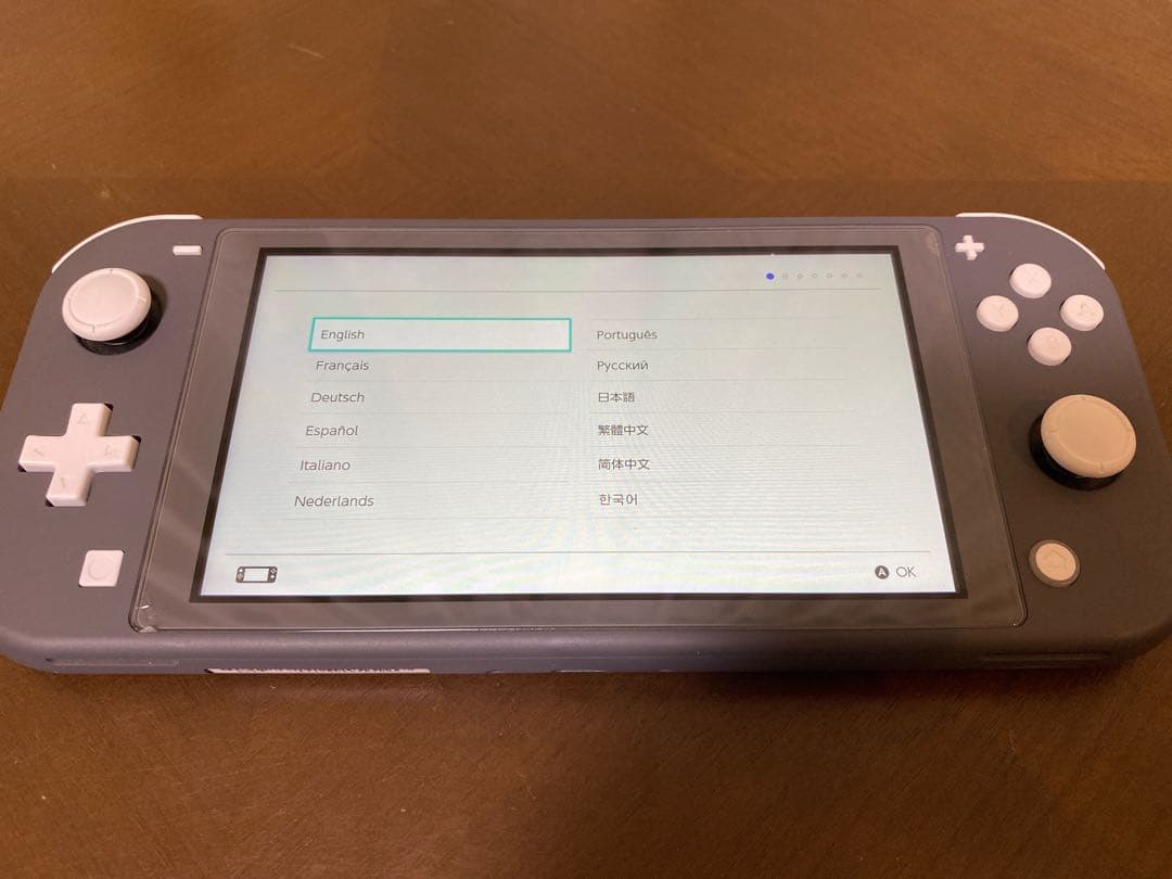 Nintendo Switch Lite グレー 本体＋カセットつき