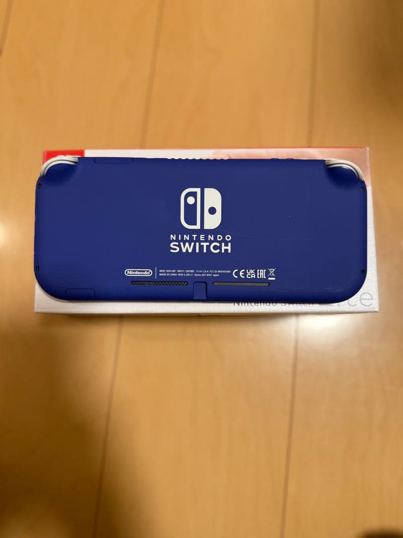Nintendo Switch Lite 本体 青 SD128カード付き！