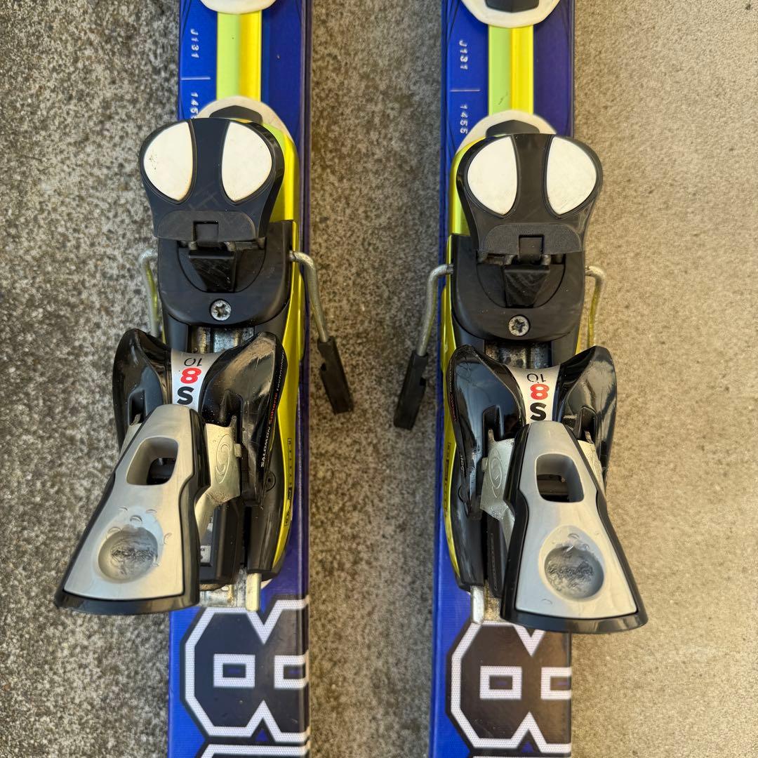 SALOMON 170cm スキー板　ストック　セット　送料無料