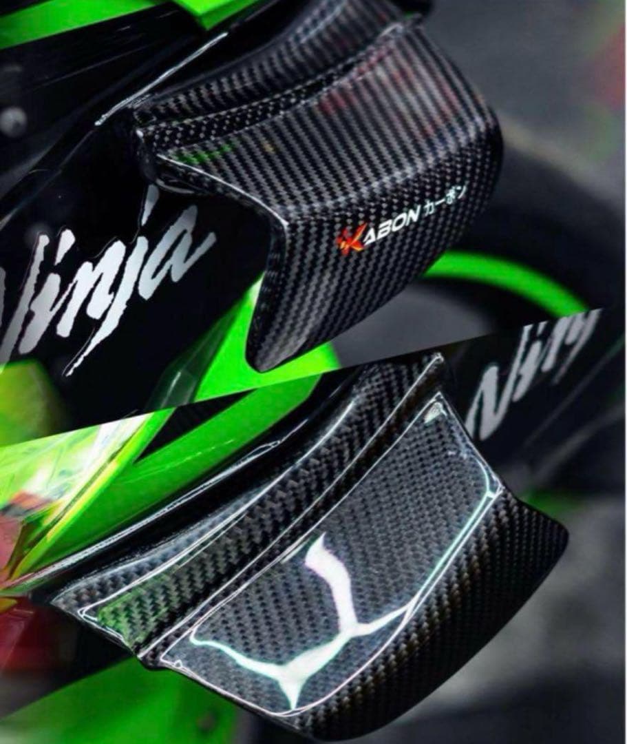 ZX25R/ZX4RR カーボンサイドウイングレット