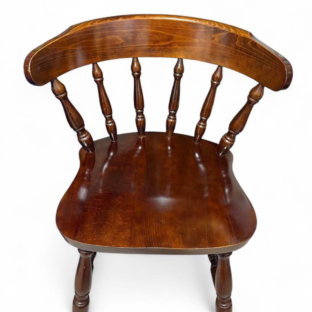 ③柏木工 KASHIWA ウィンザーチェア 木製椅子