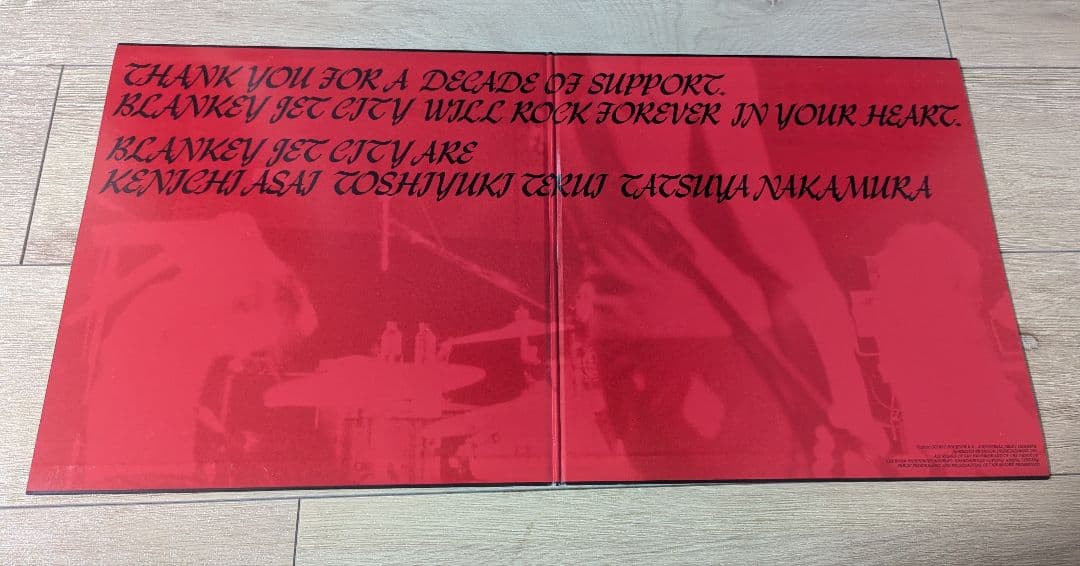 邦楽 LAST DANCE BLANKEY JET CITY 2LP