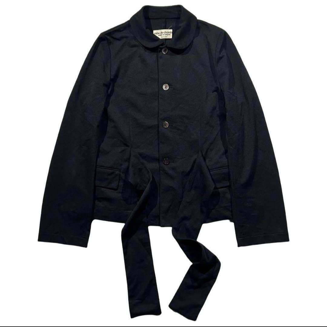 丸襟リボンジャケット ポリエステル robe de chambre