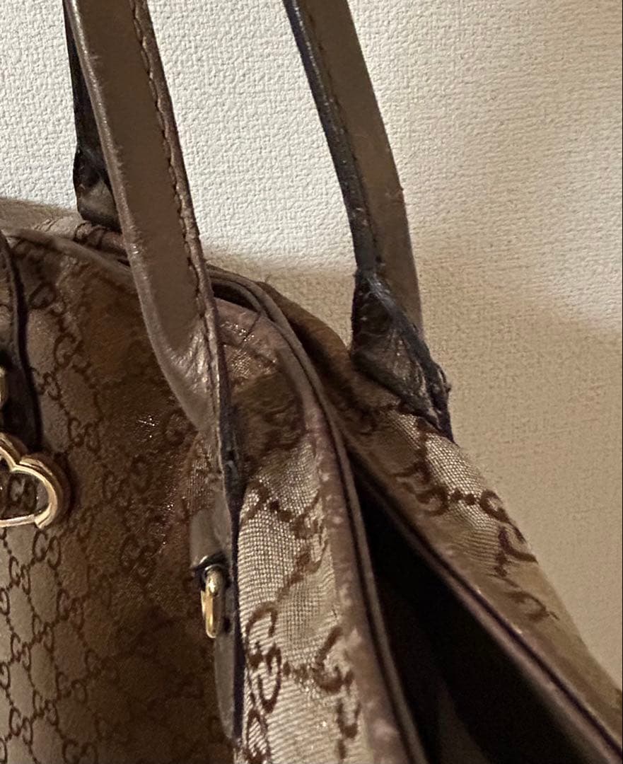 値下げ‼️GUCCI バッグ ハートビット