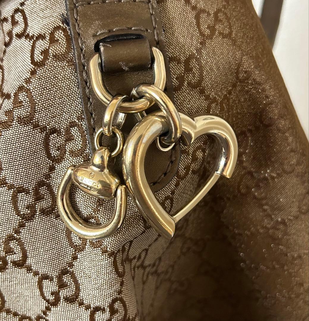 値下げ‼️GUCCI バッグ ハートビット