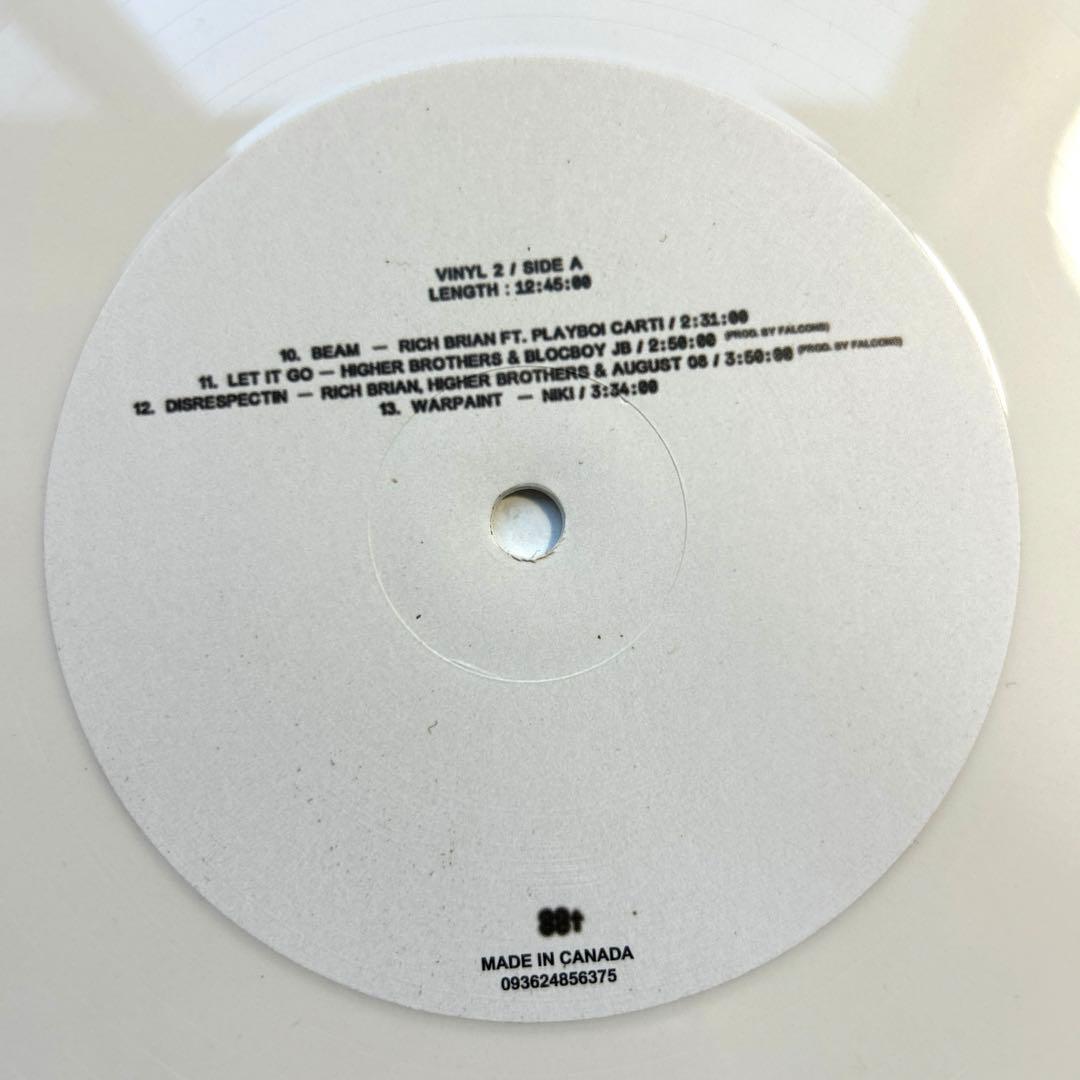 88rising Head In The Clouds 2LP カラー盤